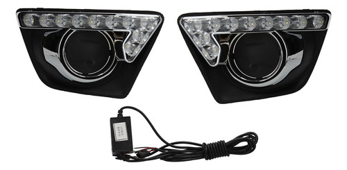 Kit Rejilla Auxiliar Led Drl Ford Ecosport Iii Kd 12/17.