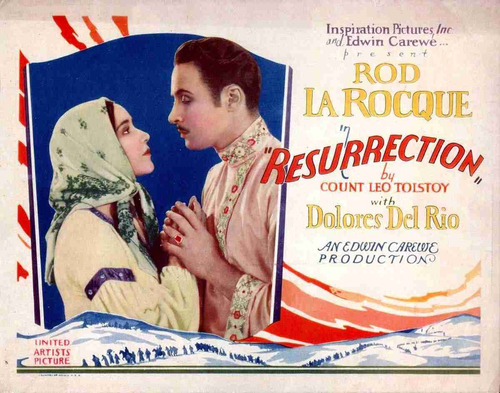 Lienzo Canvas Cartel Película Resurrection Dolores Del Río