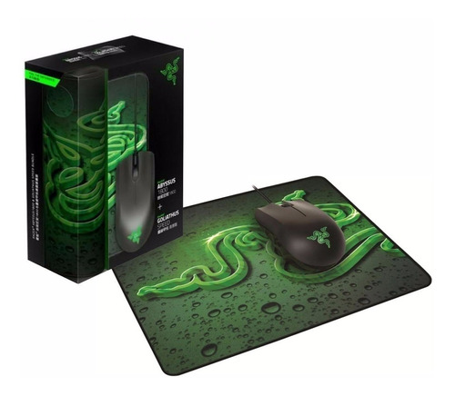 Kit Mouse Razer Abyssus+ Pad Mouse Goliathus  Itelsistem