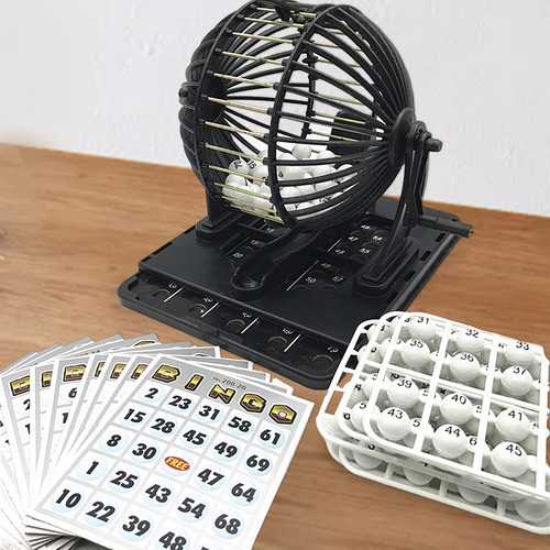 Máquina De Lotería De Bingo Reutilizable De Lujo,