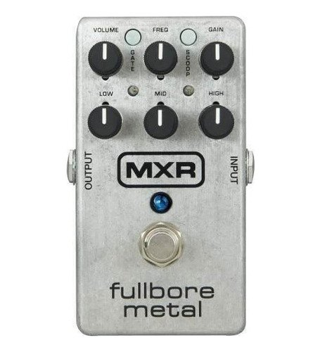 Mxr Pedal De Efecto De Distorsión Fullbore Metal