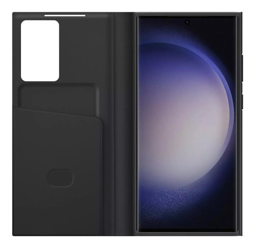 Imagen 6 de 8 de Case Galaxy S23 Ultra S-view Flip Cover Original Negro