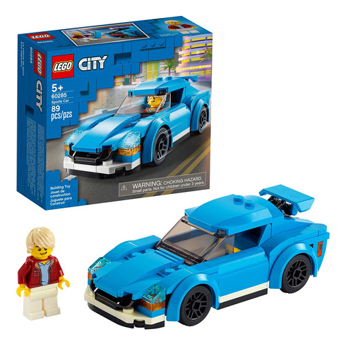 Kit De Construcción Lego City Para Coche Deportivo 60285, Ju