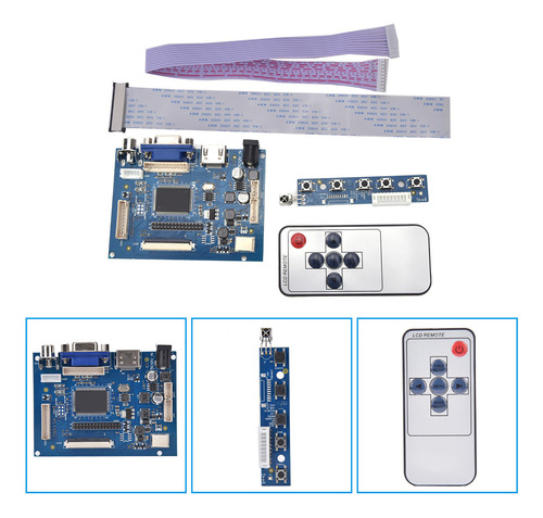 Placa Controladora Hdmi +vga Av Lcd At070tn92 At070tn90