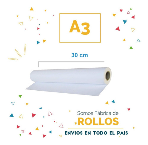 Imagen 6 de 7 de Rollos Plotter 61cm / 90cm Punto De Venta 57mm /75mm/79mm