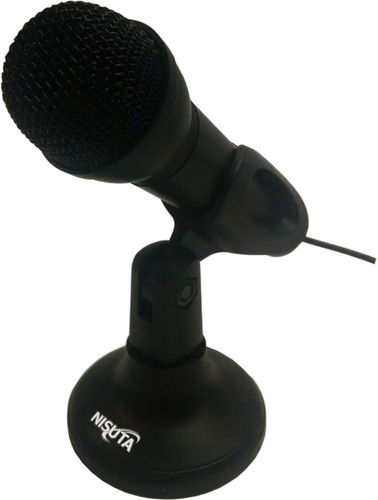 Microfono Para Pc Reforzado Y Desmontable Nsmic180 