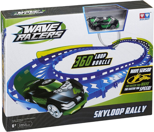 Wabro Wave Racers Pista De Autos Sensor Onda Skyloop Rally