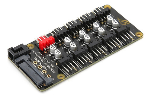 Adaptador De Controlador De Pc Ph35 Pwm Fan Hub Placa Madre