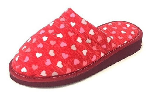 Pantufla De Mujer Estampada De Tela (miren) 1