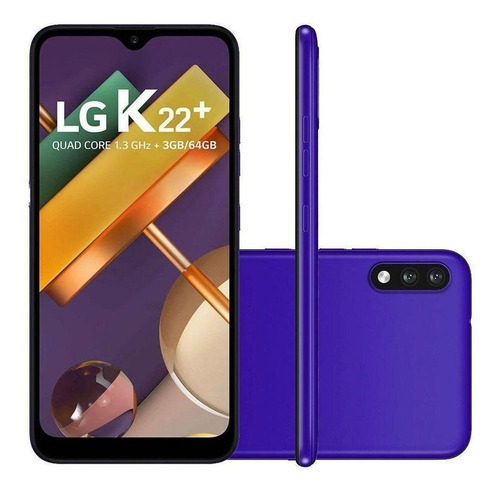 LG K22+ Dual SIM 64 GB blue 3 GB RAM