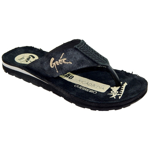 Chinelo Gooc Masc Dedo Ecoleve Preto Rave Ecológica Durável