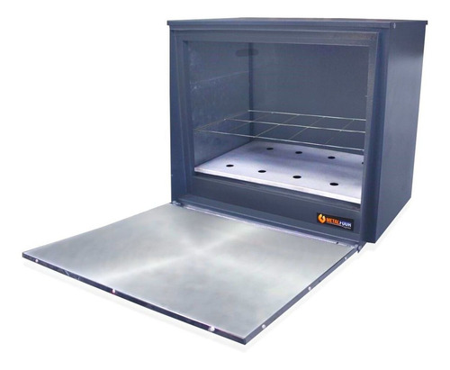 Estufa industrial Qsqd de baja presión P7 de 2 quemadores con horno de 66 litros, color gris oscuro, tipo de conexión, gas embotellado