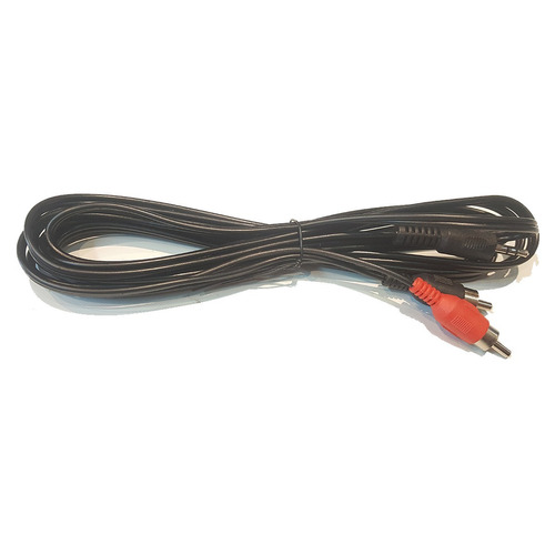 Imagen 1 de 10 de Cable Auxiliar Rca A Mini Plug 2.7m