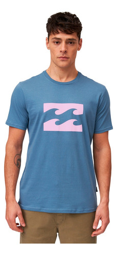 Remera Billabong Manga Corta Hombre Mini Wave Over