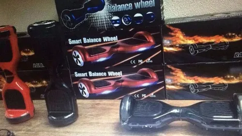 Skate Elétrico Hoverboard Com Bluetooth E Luz Presente Natal