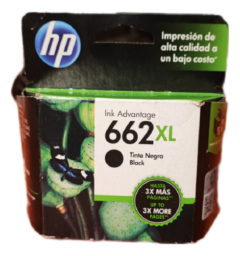 662xl Hp Tinta Negro Original