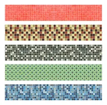 Comprar Guardas De Vinilo Para Azulejos. Cocina. Baños. Venecitas. 10x100 Cm. Autoadhesivas. Diseño A Elección. Vinilicas.