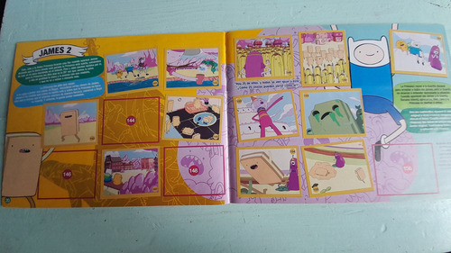 Álbum Figuritas Adventure Time Hora De Aventura (Usado)