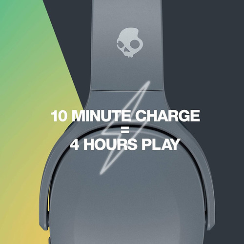 Audífonos Skullcandy Inalámbricos Crusher Evo Color Gris S6EVW-N740 - Bueno (Reacondicionado)