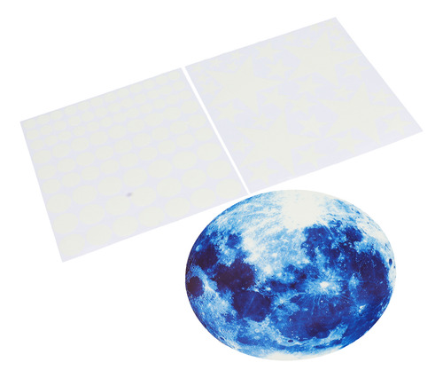 Adhesivos De Pared Luminosos Azules Que Brillan En La Oscuri