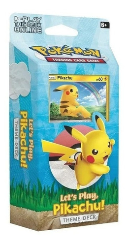 Pokemon Mazo De Cartas Pikachu Español Original