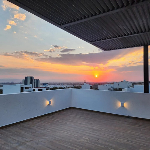 Casa Nueva En Venta De Autor Fracc Nuevo Refugio Roof Garden