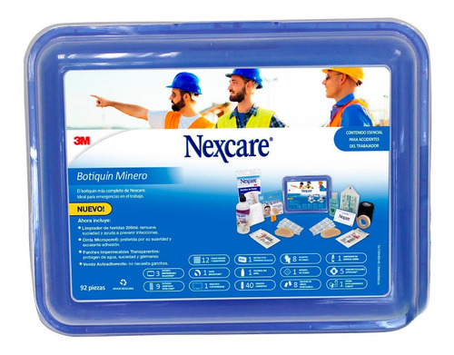 Botiquín Nexcare Minero 3m 3m