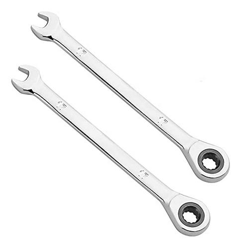 Llave De Trinquete, Kinjoek 2 Pcs 13 Mm 12pt Juego De Llaves