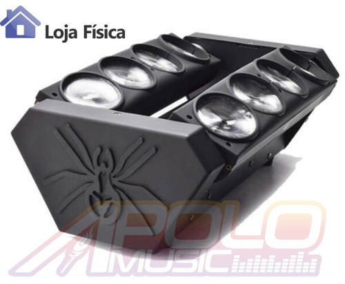 Spider Moving Beam 8 Led S De 12w Quadriled Rgbw Dmx Bivolt