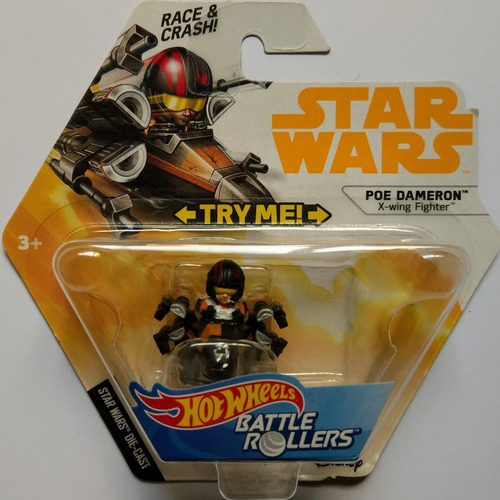 Hot Wheels Star Wars Battle Rollers Poe Dameron X-wing