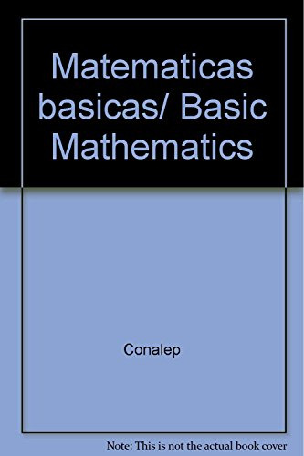 Libro Matemáticas Básicas De Angel Bosch Torrano Ed: 1