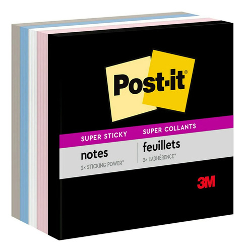 Notas Adhesivas Post-it Originales Con 5 Bloques De 90 Hojas