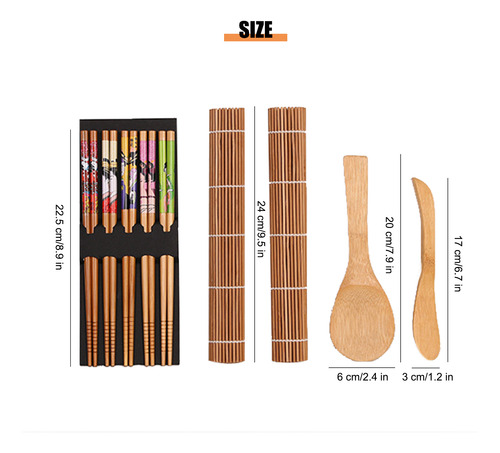 Kit De Preparación De Sushi Para Principiantes, Set De Fabri