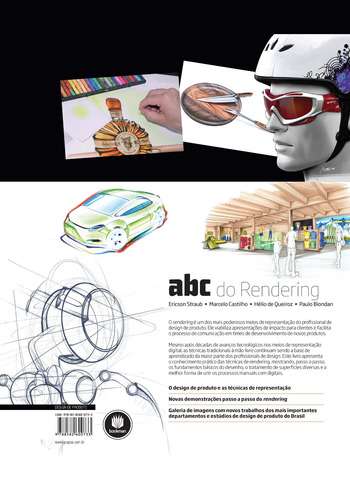 ABC do Rendering, de Straub, Ericson Luiz. Editorial Bookman Companhia Editora Ltda., capa dura em português, 2013