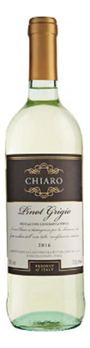 Caja De 12 Vino Blanco Chiaro Pinot Grigio 750 Ml
