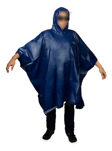 Poncho Capa Piloto Para Lluvia Verde