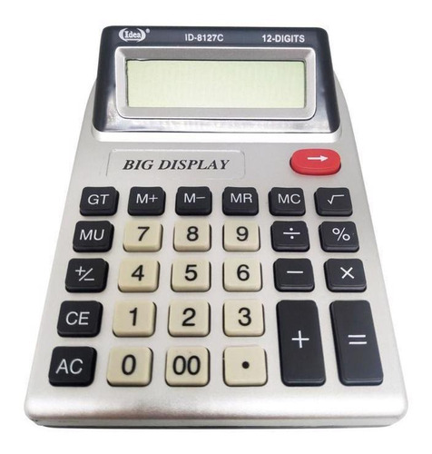 Calculadora Eletronica 12 Digitos Id 8127