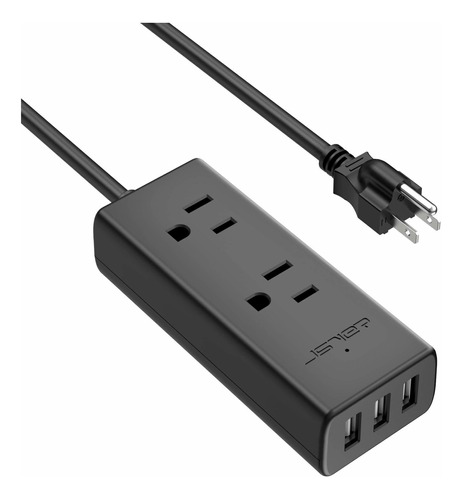 Small Usb Power Strip Jsver Power Strip With 3 Usb Ports 2 O