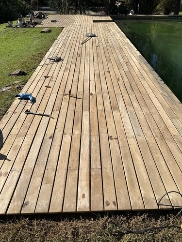 Tene Deck De Madera Lapacho Reparación Arreglos Instalación