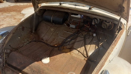 Vw Fusca 1968 Bege Pecas Ou Inteiro