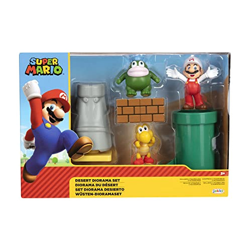 Juego De Figuras De Acción De Super Mario Juego De Diorama D