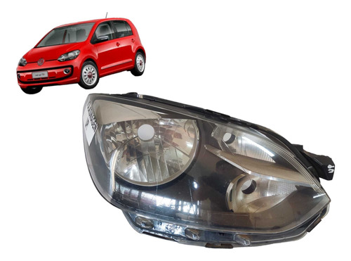 Farol Vw Up! 2015 A 2017 Mn Original Usado Para Recuperar 