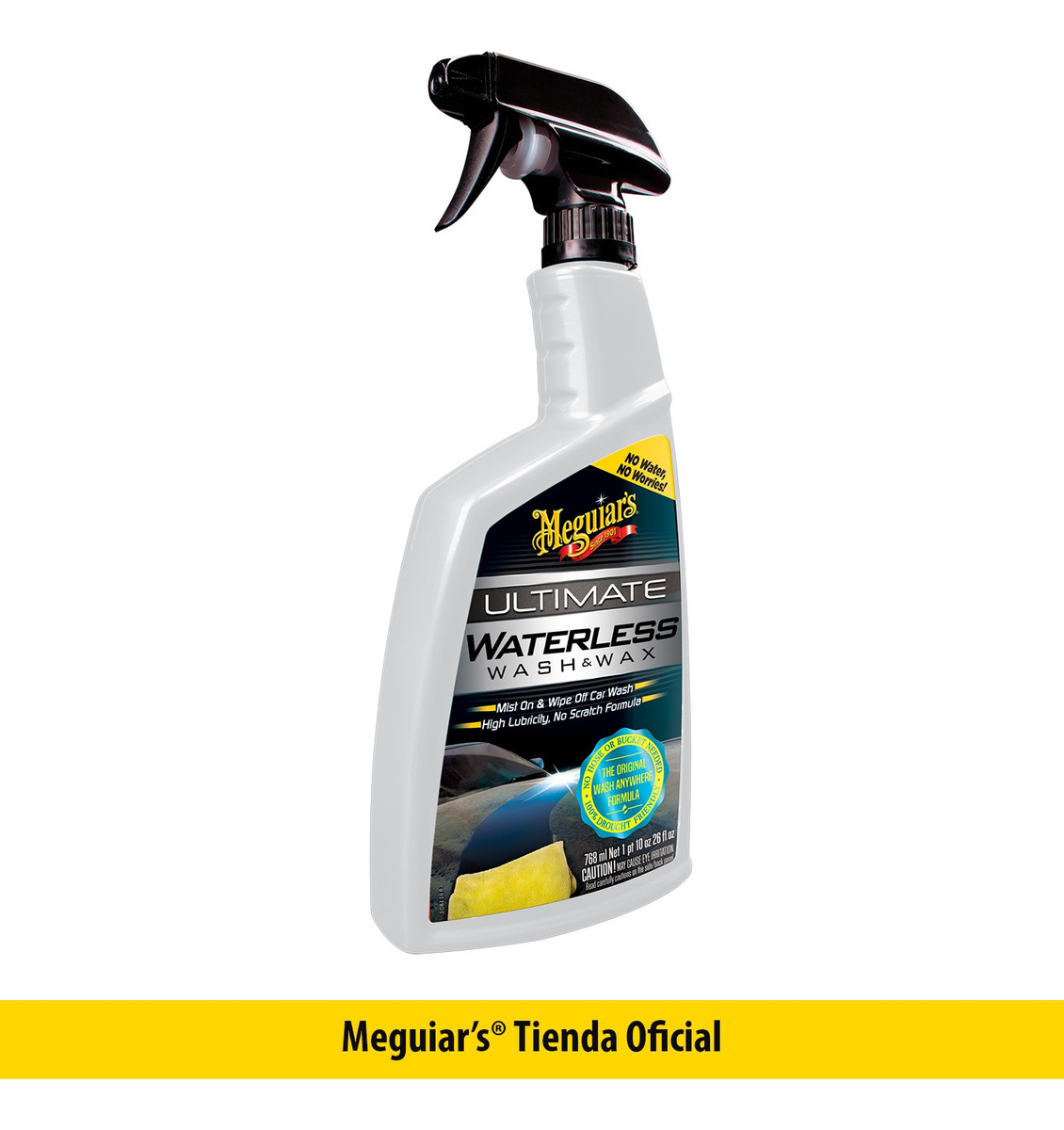 Lavado En Seco Y Cera Para Auto Meguiars Wash & Wax Anywhere