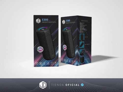 Imagen 7 de 10 de Parlante Inalámbrico Portátil Bluetooth Jd E300 30w Rms Tws