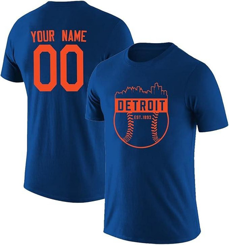Camiseta Detroit, Playera Baseball Motor