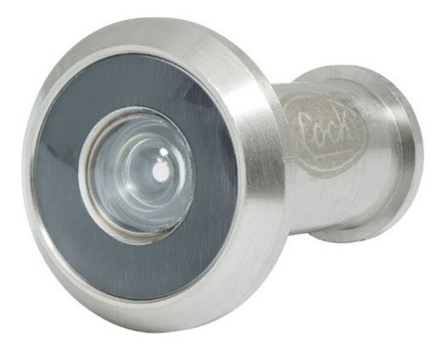 Mirilla Para Puerta Níquel Satinado Lm200nsb Lock Color Plateado