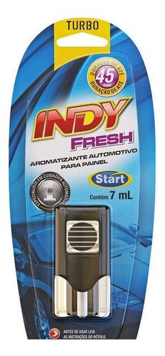 Aromatizante Automotivo Para Painel Indy Turbo Fresh 7ml