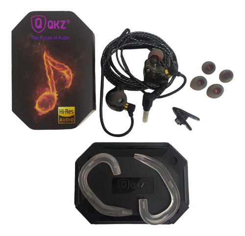 Audifonos Qkz Sk-3 Tipo Monitor In Ears