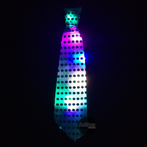 Imagem 2 de 2 de Gravata De Led