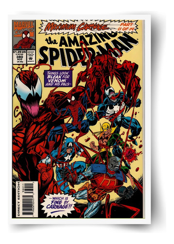 Poster The Amazing Spider-man #380 33x48cm